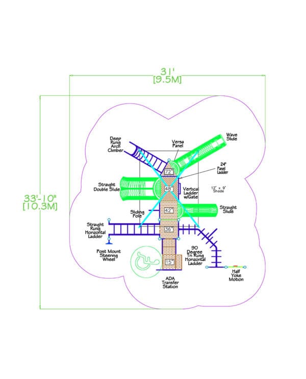 PS3-70564 | Commercial Playground Equipment - Image 3