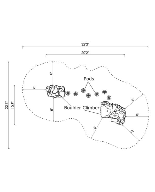 Boulder Climber Walk | Commercial Playground Equipment - Image 4