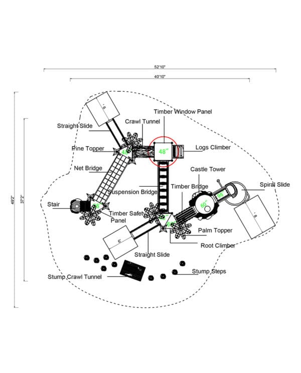 RN-1801 | Commercial Playground Equipment - Image 4