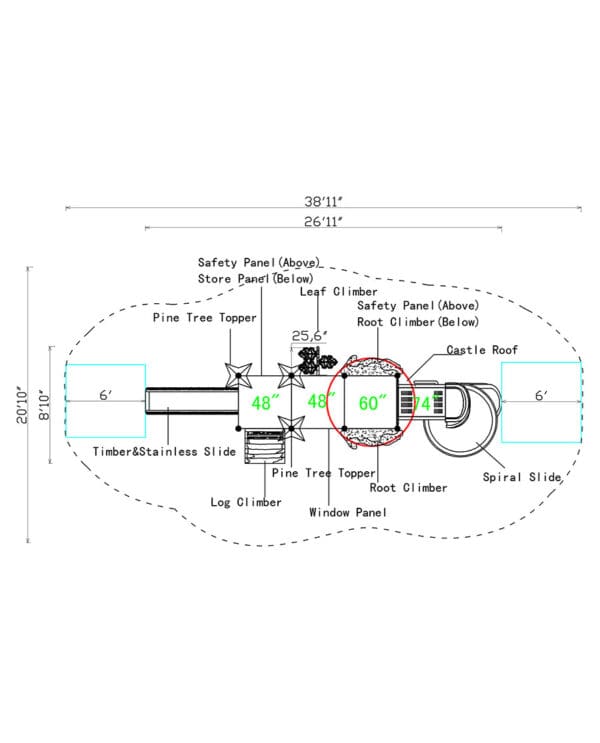 RN-1803 | Commercial Playground Equipment - Image 4