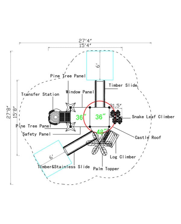 RN-1804 | Commercial Playground Equipment - Image 4