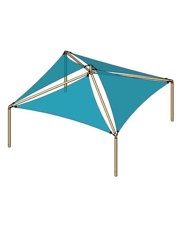 30 x 30 Quad Sail | Shade Structure