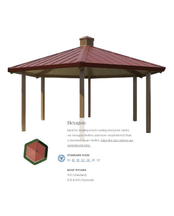 Hexagon Steel Frame - Custom Shelter Request - Image 2