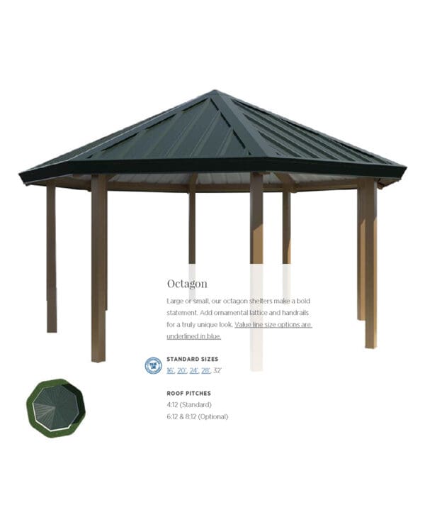 Octagon Steel Frame - Custom Shelter Request - Image 2