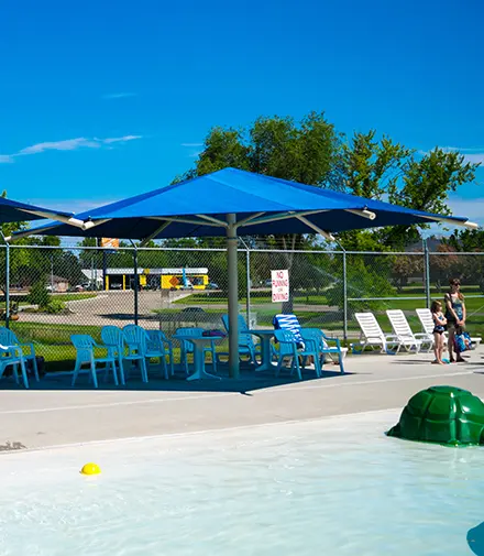 Nampa Recreation Pool Shades